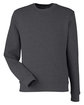J America Unisex BTB Fleece Sweatshirt charcoal heather OFFront