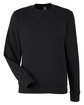 J America Unisex BTB Fleece Sweatshirt black OFFront