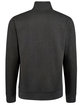 J America Unisex BTB Fleece Quarter-Zip black ModelBack