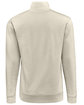 J America Unisex BTB Fleece Quarter-Zip oyster ModelBack