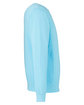 J America Unisex Pigment Dyed Fleece Sweatshirt capri OFSide