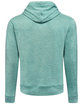 J America Unisex Electric Fleece Hooded Sweatshirt electric jade ModelBack