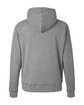 J America Unisex Electric Fleece Hooded Sweatshirt electric slate OFBack