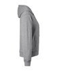 J America Ladies' Electric Fleece Hooded Sweatshirt electric slate OFSide