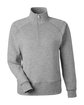 J America Ladies' Electric Fleece Quarter-Zip electric slate OFFront