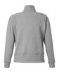 J America Ladies' Electric Fleece Quarter-Zip electric slate OFBack