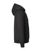 J America Unisex Apex Fleece Hooded Sweathirt black OFSide