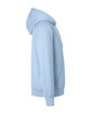 J America Unisex Apex Fleece Hooded Sweathirt ice blue OFSide