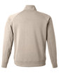 J America Unisex Apex Fleece Quarter-Zip mojave OFBack