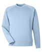 J America Unisex Apex Fleece Sweatshirt ice blue OFFront