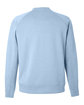 J America Unisex Apex Fleece Sweatshirt ice blue OFBack