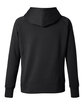 J America Ladies' Apex Fleece Hooded Sweatshirt black OFBack