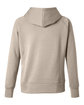 J America Ladies' Apex Fleece Hooded Sweatshirt mojave OFBack