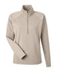 J America Ladies' Apex Fleece Quarter-Zip mojave OFFront