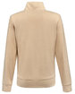 J America Ladies' Element Fleece Quarter-Zip almond ModelBack