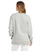 Alternative Ladies' Eco Cozy Fleece Sweatshirt heather grey ModelBack
