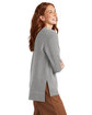 Alternative Ladies' Eco Cozy Fleece Sweatshirt heather grey ModelSide