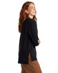 Alternative Ladies' Eco Cozy Fleece Sweatshirt black ModelSide