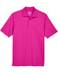 CORE365 Men's Origin Performance Piqu Polo bright magenta FlatFront