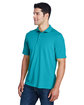 CORE365 Men's Origin Performance Piqu Polo clear teal ModelQrt