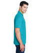 CORE365 Men's Origin Performance Piqu Polo clear teal ModelSide