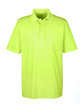 CORE365 Men's Origin Performance Piqu Polo with Pocket safety yellow OFFront