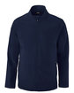CORE365 Men's Cruise Two-Layer Fleece Bonded SoftShell Jacket classic navy OFFront