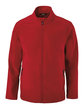 CORE365 Men's Cruise Two-Layer Fleece Bonded SoftShell Jacket classic red OFFront