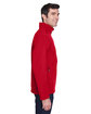 CORE365 Men's Cruise Two-Layer Fleece Bonded SoftShell Jacket classic red ModelSide
