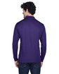 CORE365 Men's Pinnacle Performance Long-Sleeve Piqu Polo campus purple ModelBack