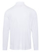 CORE365 Men's Pinnacle Performance Long-Sleeve Piqu Polo white OFBack