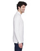 CORE365 Men's Pinnacle Performance Long-Sleeve Piqu Polo white ModelSide