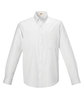 CORE365 Men's Operate Long-Sleeve TwillShirt white OFFront
