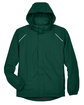 CORE365 Men's Profile Fleece-Lined All-Season Jacket forest FlatFront