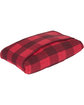 J America Unisex Triblend Fleece Blanket red trbln buflo ModelQrt