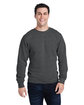 J America Adult Triblend Crewneck Sweatshirt  