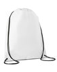 Liberty Bags ValueDrawstring Backpack white ModelQrt