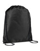 Liberty Bags ValueDrawstring Backpack black ModelQrt