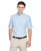 UltraClub Men's Classic Wrinkle-Resistant Short-Sleeve Oxford  