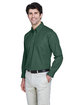 UltraClub Men's Whisper Twill forest green ModelQrt