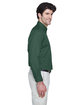 UltraClub Men's Whisper Twill forest green ModelSide