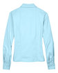 UltraClub Ladies' Whisper Twill sky blue FlatBack