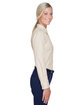 UltraClub Ladies' Whisper Twill stone ModelSide