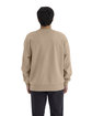 Next Level Apparel Unisex Heavyweight Sweatshirt tan ModelBack