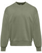 Next Level Apparel Unisex Heavyweight Sweatshirt light olive OFFront