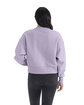 Next Level Apparel Ladies' Heavyweight Sweatshirt lavender ModelBack