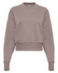 Next Level Apparel Ladies' Heavyweight Sweatshirt shiitake OFFront