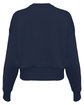 Next Level Apparel Ladies' Heavyweight Sweatshirt midnight navy OFBack