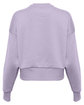 Next Level Apparel Ladies' Heavyweight Sweatshirt lavender OFBack