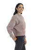 Next Level Apparel Ladies' Heavyweight Sweatshirt shiitake ModelSide